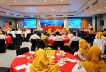Suasana Rapat Koordinasi Lintas Sektor yang dihadiri perwakilan RS UMS A.R. Fachrudin di POP! Hotel Solo.