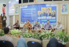 Suasana diskusi penyusunan RUU Pengadaan Barang dan Jasa yang diselenggarakan oleh Badan Keahlian DPR RI bersama Universitas Muhammadiyah Surakarta (UMS).